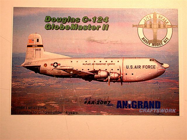 Details about   Anigrand Models 1/144 DOUGLAS C-74 GLOBEMASTER Transport
