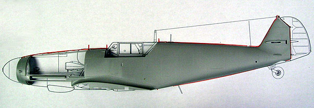 MESSERSCHMITT BF109 G-6 LATE VERSION 1/24 aircraft Trumpeter model plane kit 