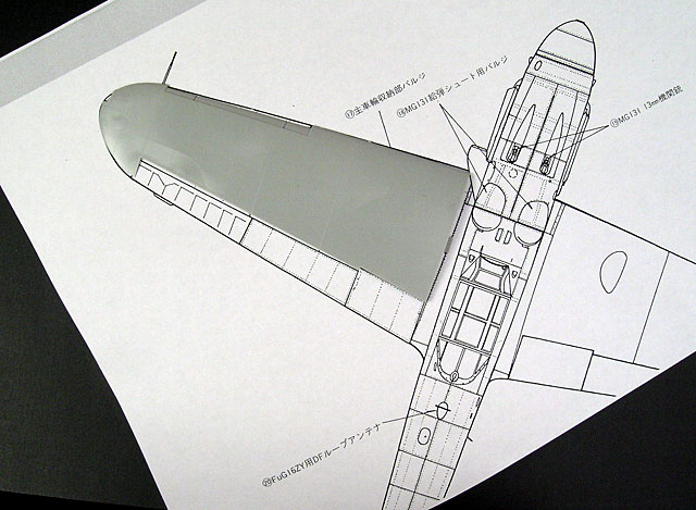 messerschmitt bf 109 plans