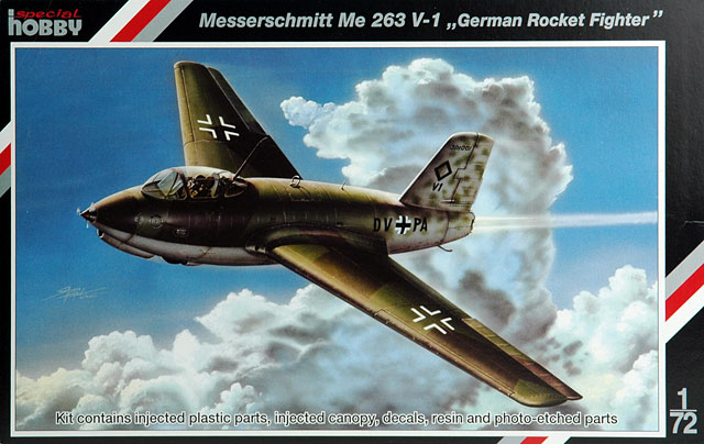 1:72 Mikro Mir #72-001 German rocket-powered fighter Messerschmitt Me 263 V1 